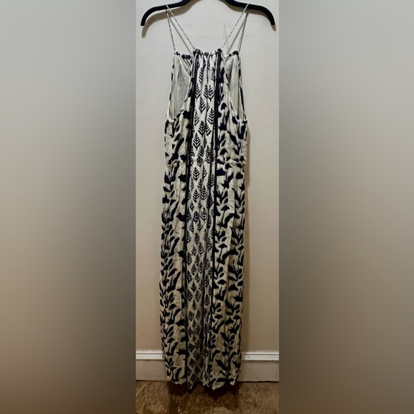 Philosophy Republic boho high low maxi dress halter tie front large NWT - Picture 6 of 10